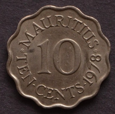 Mauritius - 10 centów 1978