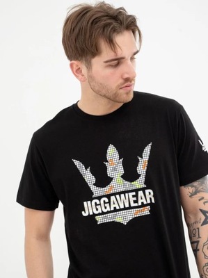 Koszulka T-SHIRT TEE Jigga Tetris Crown Czarna M