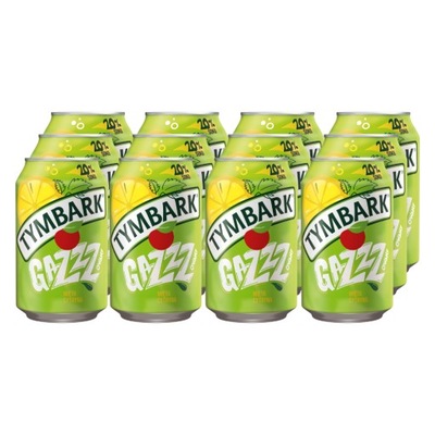 TYMBARK GAZZ CYTRYNA MIĘTA 12 SZT 330ML