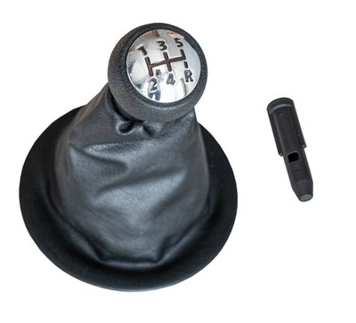 Ручка перемикання передач 5b + чохол з рамка +штифт citroen berlingo ii 08-18 фото №1