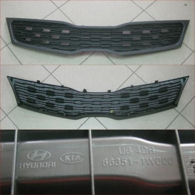 Решётка радиатора решётка радиатора решётка радиатора kia rio iii 11-15 sedan фото №1