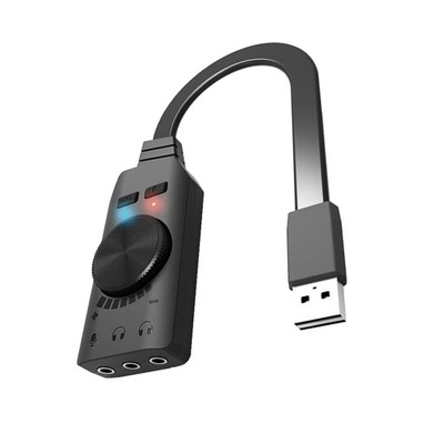.1-kanałowy adapter audio USB Karta dźwiękowa