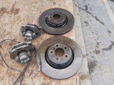 Bmw 7 f01 f02 суппорт диск левая правая задняя задняя комплект фото №1