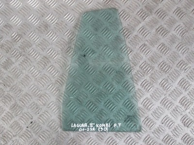 Скло двері правий задня renault laguna ii 01-05r фото №1