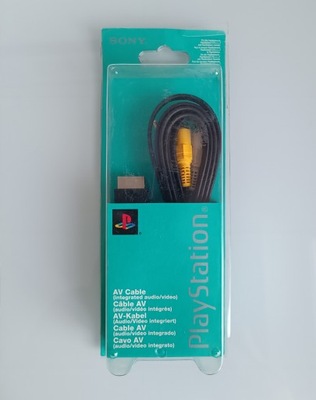 PSone AV cable SCPH-10030 E oryginalny PSX PS1 PLAYSTATION 1 KABEL