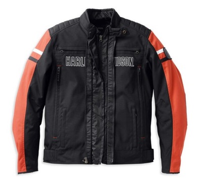 CHAQUETA MESKA HARLEY DAVIDSON TEXTILE HAZARD WATERPROOF XL  