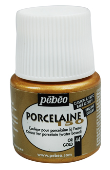 Farba Pebeo Porcelaine 150 Gold 44