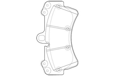 VALEO ZAPATAS DE FRENADO VW TOUAREG 03-  