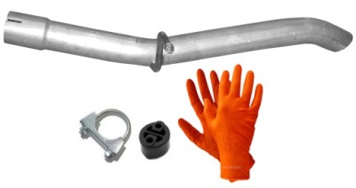 Citroen nemo 1.4i 54kw od 2008r. труба выпускная труба конечная оригинальный номер 51804384 фото №1