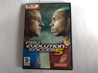 PES 5 Pro Evolution Soccer ANG PC DVD