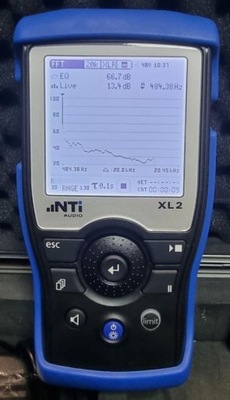 NTi Audio XL2 SET Przenośny analizator dźwięku i akustyki