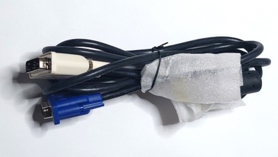 Kabel DVI-I VGA ( D-SUB ) 1.8m nowy TANIO