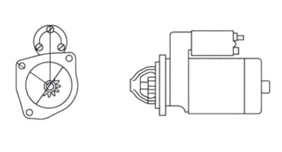 Стартер 063721045010 magneti marelli alfa romeo фото №1