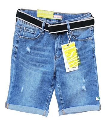 Piekne spodenki jeansowe bawełna HIT M.Sara skinny