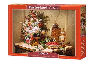 PUZZLE 3000 TULIPANY I INNE KWIATY 300488