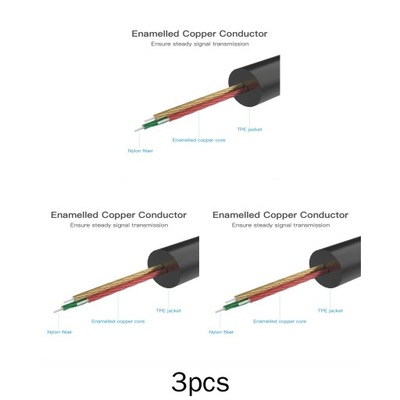 3x USB typu C na podwójny kabel audio RCA z