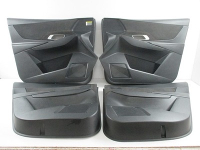 Обивка дверь citroen ds7 performance alcantara фото №1