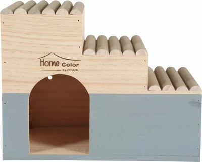 Domek drewniany dla świnki morskiej Home z bali L
