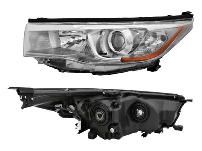 Toyota highlander 2013-2016 фара лампа левая 8 фото №1