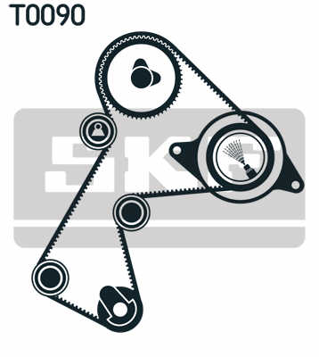 КОМПЛЕКТНЫЙ ГРМ SKF VKMA 06126 VKMA06126