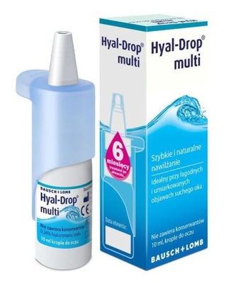 KROPLE DO OCZU Hyal-Drop Multi 10ml