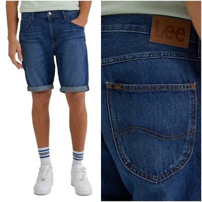 LEE 5PKT MĘSKIE SZORTY KRÓTKIE SPODENKI JEANS W40