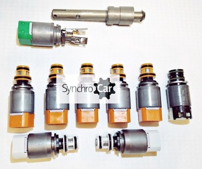 SOLENOIDY ZF 8HP55 8HP90 VOŽTUVAI SLĖGIO AUDI 