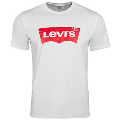 T-shirt Koszulka Levis Męska Biała r. M
