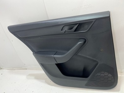 Обшивка двері лівий задня skoda rapid sedan фото №1