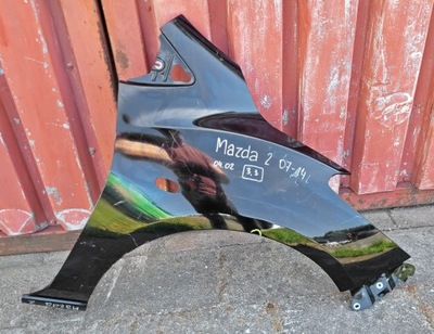 Крила передній правий перед mazda 2 2007-14 фото №1