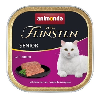 Animonda vom Feinsten Cat Senior z Jagnieciną tack