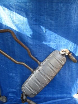 Гасник вихлоп кінцевий audi q7 4l0 фото №1