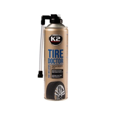 PREPARAT USZCZELNIACZ DO NAPRAWY USZKODZONYCH OPON TIRE DOCTOR K2 500ml