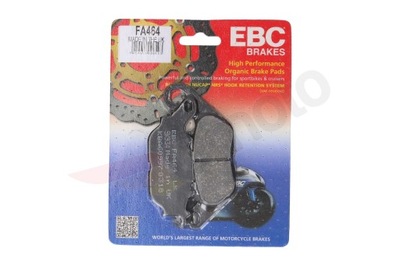 ZAPATAS DE FRENADO EBC FA464 YAMAHA YBR 125 07-11  