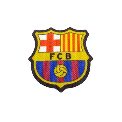 Naprasowanka termo naszywka FC BARCELONA