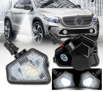 DIODO LUMINOSO LED RETROILUMINACIÓN ESPEJOS MERCEDES CLS 2004-2011  