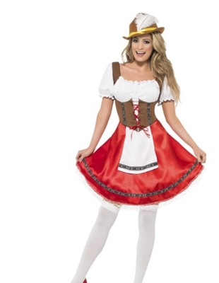 BAWARKA HEIDI STRÓJ BAWARSKI BAWARIA OKTOBERFEST XL