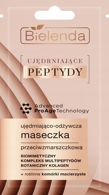 BIELENDA PEPTYDY MASECZKA UJĘDRNIAJĄCO-ODŻYWCZA