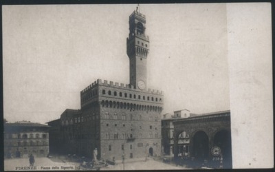 Firenze. Piazza della Signoria - NPG 1910