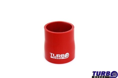 Redukcja prosta TurboWorks Red 63-70mm Czerwony!!!