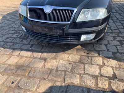 Skoda octavia 2 mk2 бампер передній перед під  pdc - lf9r фото №1