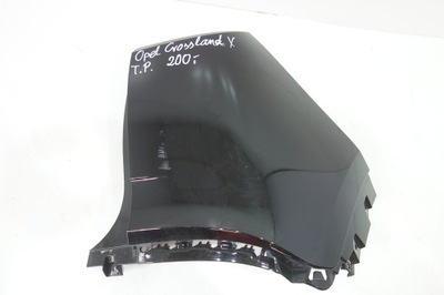 Уголок бампера задняя правый opel crossland x фото №1