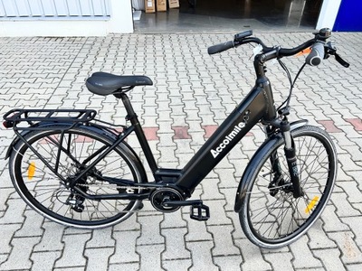 Miejski rower elektryczny Accolmile 28 cali czarny