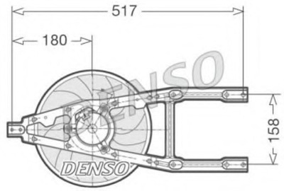 VENTILADOR DEL RADIADOR FIAT  