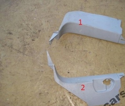 Porsche cayenne s оббивка пластик права ліва фото №1