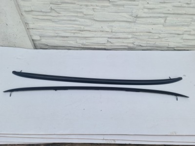 Audi q5 рейлинги чёрные 8r0860022h 8r0860021h комплект фото №1