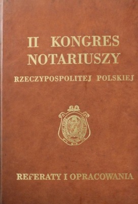 II Kongres Notariuszy Rzeczypospolitej Polskiej