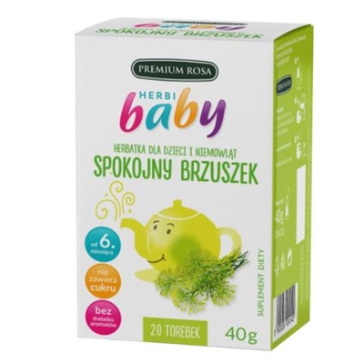 Herbatka dla dzieci i niemowląt Spokojny Brzuszek