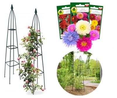 PERGOLA PODPORA OGRODOWA OZDOBNA + GRATIS