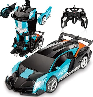 Samochód robot Bugatti Autobot zdalnie sterowany R/C Autorobot transformers